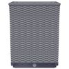 Planters 4 pcs Dark Gray 11.8"x11.8"x14.6" Polypropylene