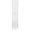 Circular Gabion Raised Beds 3 pcs Galvanized Steel Ø11.8"x59.1"