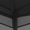 Gazebo with Nets 9.8'x9.8'x8.7' Anthracite