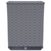 Planters 2 pcs Dark Gray 11.8"x11.8"x14.6" Polypropylene