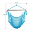 Caribbean Large Hammock Chair Swing Seat Hanging Chair with Tassels Tan  XH